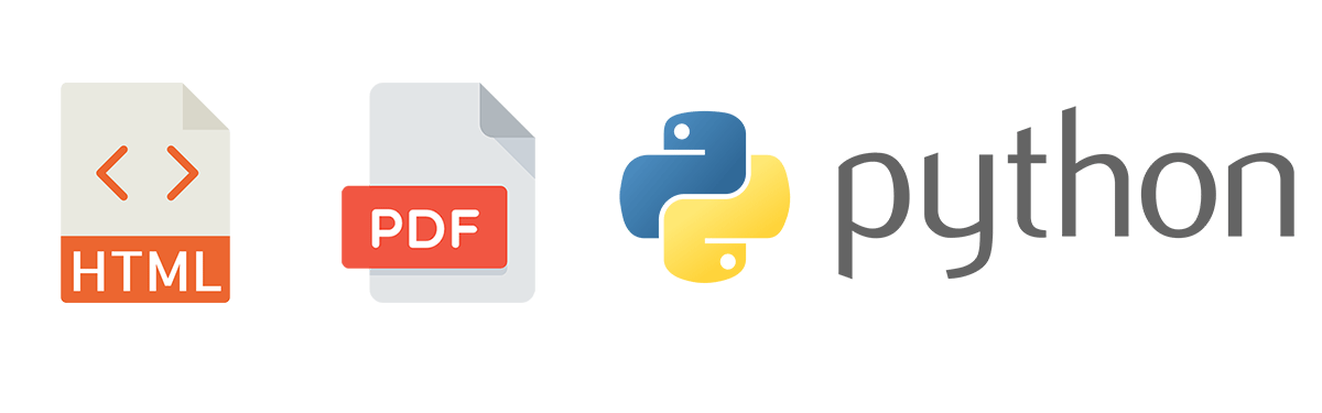 Создание PDF из HTML шаблона с помощью Python